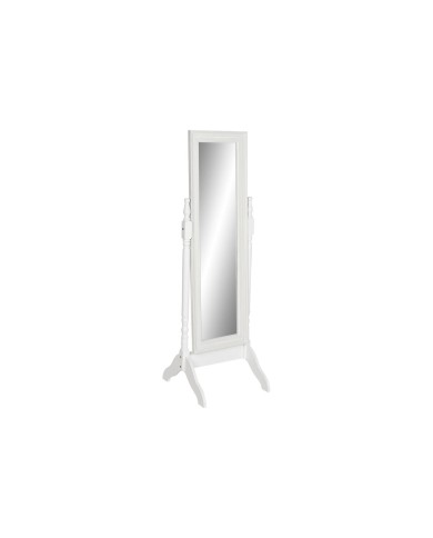 Specchio spogliatoio Home ESPRIT Bianco 50 x 50 x 157 cm Specchio spogliatoio Home ESPRIT Bianco 50 x 50 x 157 cm