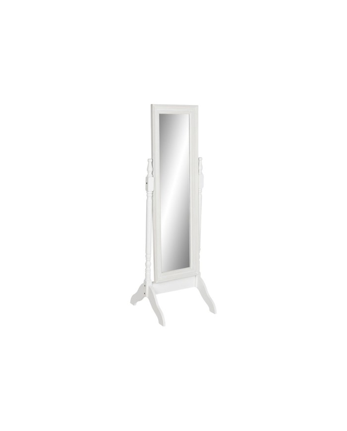 Specchio spogliatoio Home ESPRIT Bianco 50 x 50 x 157 cm Specchio spogliatoio Home ESPRIT Bianco 50 x 50 x 157 cm