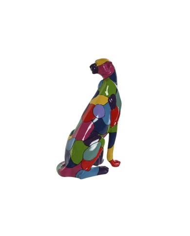 Statua Decorativa Home ESPRIT Multicolore Pantera 25 x 18 x 41 cm Statua Decorativa Home ESPRIT Multicolore Pantera 25 x 18 x 41 cm