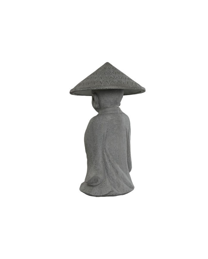 Statua Decorativa Home ESPRIT Grigio Frate Orientale 30 x 30 x 51 cm Statua Decorativa Home ESPRIT Grigio Frate Orientale 30 x 30 x 51 cm