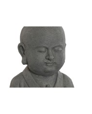 Statua Decorativa Home ESPRIT Grigio Frate Orientale 30 x 30 x 51 cm Statua Decorativa Home ESPRIT Grigio Frate Orientale 30 x 30 x 51 cm