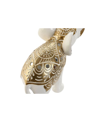 Statua Decorativa Home ESPRIT Dorato Elefante 15 x 6 x 14 cm Statua Decorativa Home ESPRIT Dorato Elefante 15 x 6 x 14 cm