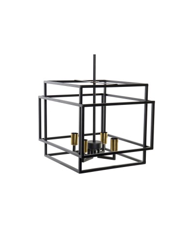 Lampadario DKD Home Decor Nero Metallo 40 W 47 x 40 x 142 cm Lampadario DKD Home Decor Nero Metallo 40 W 47 x 40 x 142 cm