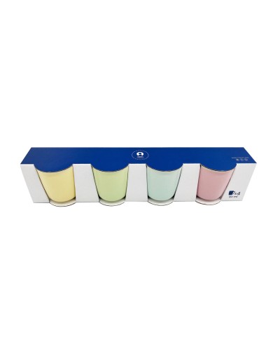 Set di Tazze da Caffè Home ESPRIT Giallo Azzurro Verde Rosa Porcellana 90 ml 4 Pezzi Set di Tazze da Caffè Home ESPRIT Giallo Azzurro Verde Rosa Porcellana 90 ml 4 Pezzi