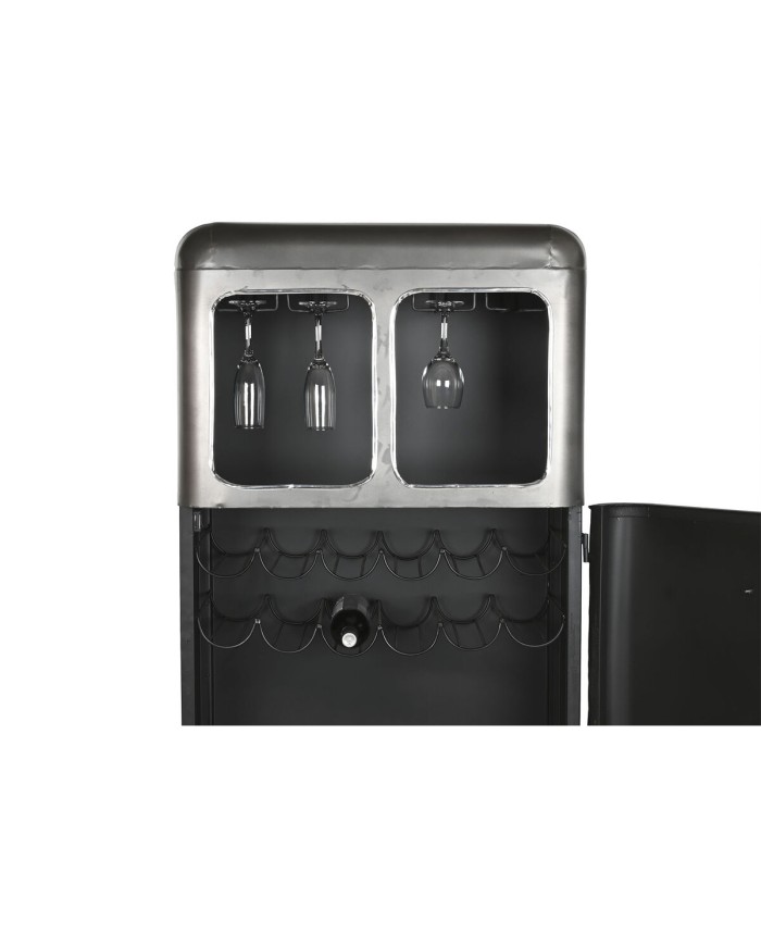 Portabottiglie Home ESPRIT Azzurro Grigio Metallo 71 x 43 x 152 cm