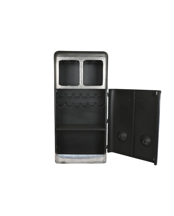 Portabottiglie Home ESPRIT Azzurro Grigio Metallo 71 x 43 x 152 cm