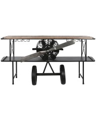 Ingresso Home ESPRIT Marrone Nero 191 x 58 x 96 cm 191 x 58 x 91 cm Ingresso Home ESPRIT Marrone Nero 191 x 58 x 96 cm 191 x 58 x 91 cm