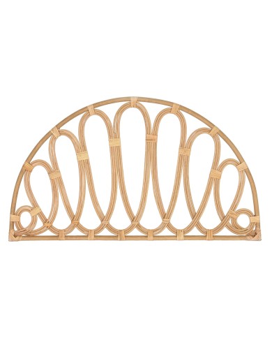 Testiera del Letto Home ESPRIT Bambù Rattan 104 x 2 x 58,5 cm