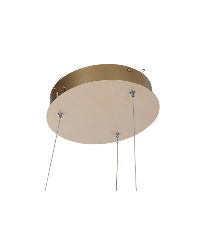 Lampadario Home ESPRIT Bianco Dorato Silicone Alluminio 55 W 80 x 80 x 20 cm Lampadario Home ESPRIT Bianco Dorato Silicone Alluminio 55 W 80 x 80 x 20 cm