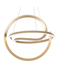 Lampadario Home ESPRIT Bianco Dorato Silicone Alluminio 55 W 40 x 40 x 42 cm Lampadario Home ESPRIT Bianco Dorato Silicone Alluminio 55 W 40 x 40 x 42 cm