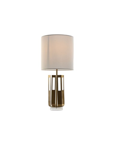 Lampada da tavolo Home ESPRIT Bianco Dorato Ferro 50 W 220 V 35 x 35 x 78 cm