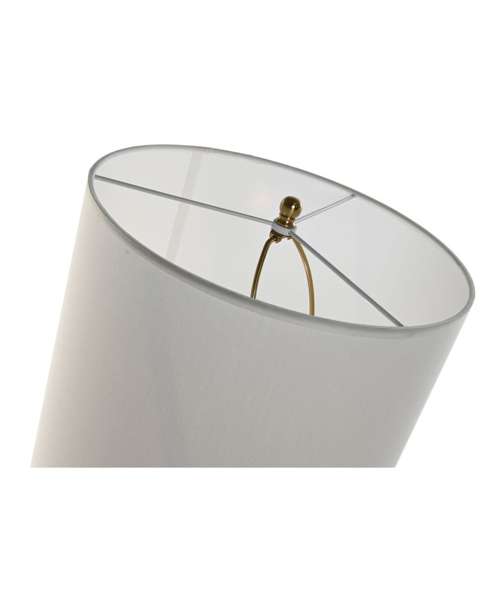 Lampada da tavolo Home ESPRIT Bianco Dorato Ferro 50 W 220 V 35 x 35 x 78 cm Lampada da tavolo Home ESPRIT Bianco Dorato Ferro 50 W 220 V 35 x 35 x 78 cm