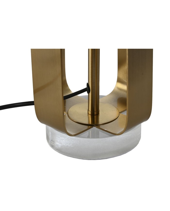 Lampada da tavolo Home ESPRIT Bianco Dorato Ferro 50 W 220 V 35 x 35 x 78 cm Lampada da tavolo Home ESPRIT Bianco Dorato Ferro 50 W 220 V 35 x 35 x 78 cm