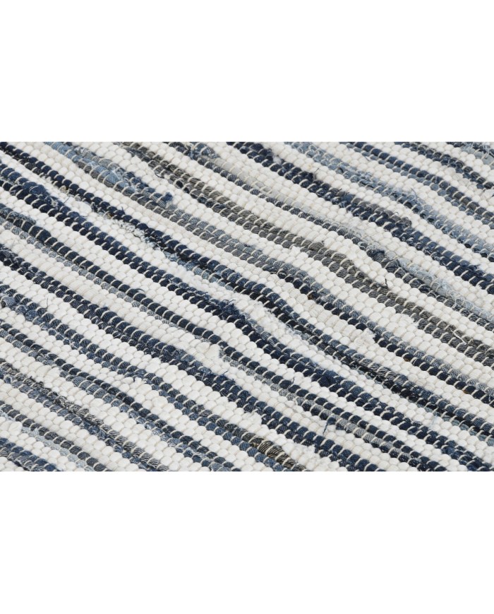 Tappeto Home ESPRIT Azzurro Bianco 120 x 180 x 0,5 cm Tappeto Home ESPRIT Azzurro Bianco 120 x 180 x 0,5 cm