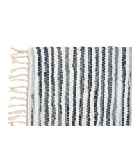 Tappeto Home ESPRIT Azzurro Bianco 120 x 180 x 0,5 cm Tappeto Home ESPRIT Azzurro Bianco 120 x 180 x 0,5 cm