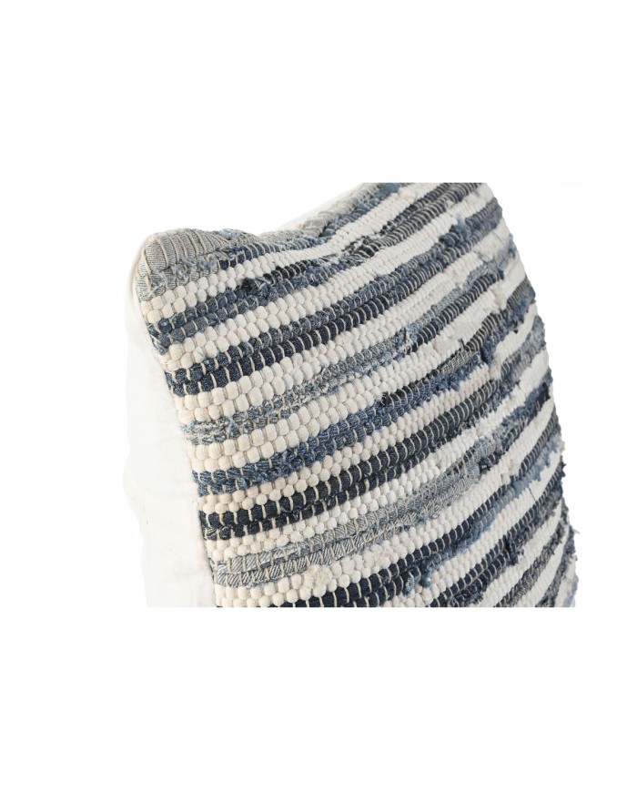 Cuscino Home ESPRIT Azzurro Bianco Mediterraneo 45 x 15 x 45 cm Cuscino Home ESPRIT Azzurro Bianco Mediterraneo 45 x 15 x 45 cm