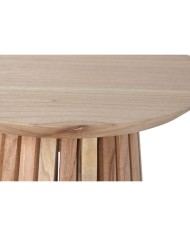 Tavolino Aggiuntivo Home ESPRIT Naturale legno di mindi 40 x 40 x 60 cm
