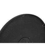 Orologio da Parete Home ESPRIT Nero Dorato Naturale Cristallo Ferro Vintage 67 x 9 x 67 cm