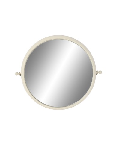 Specchio da parete Home ESPRIT Bianco Romantico 60 x 13 x 52 cm