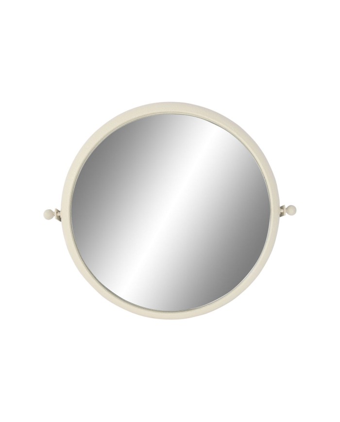 Specchio da parete Home ESPRIT Bianco Romantico 60 x 13 x 52 cm