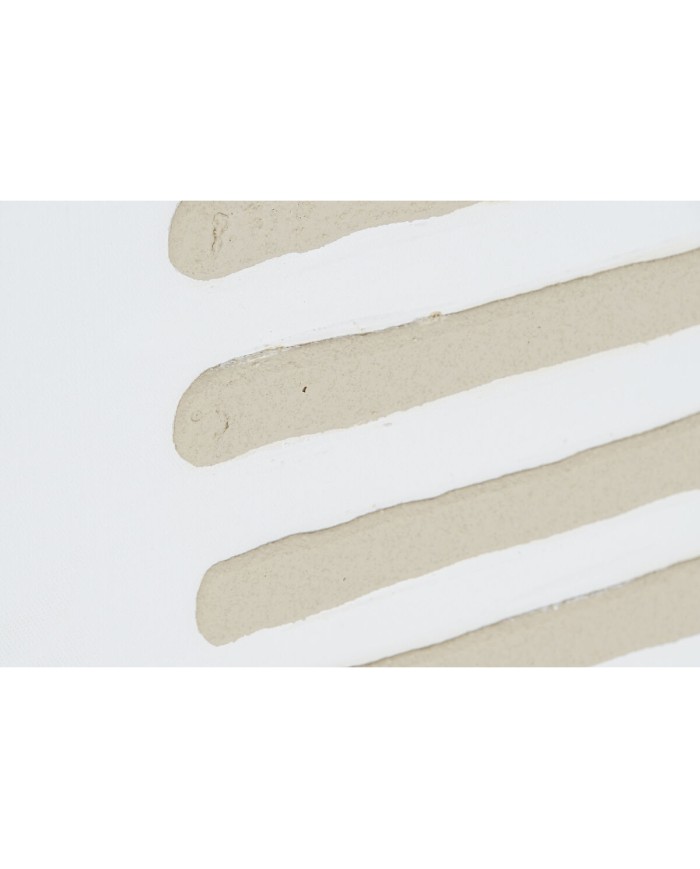 Quadro Home ESPRIT Bianco Beige Scandinavo 83 x 4,5 x 83 cm (2 Unità) Quadro Home ESPRIT Bianco Beige Scandinavo 83 x 4,5 x 83 cm (2 Unità)