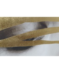 Quadro Home ESPRIT Bianco Nero Beige Dorato Donna 83 x 4,5 x 123 cm (2 Unità)