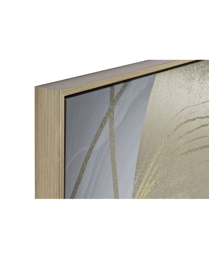 Quadro Home ESPRIT Bianco Nero Beige Dorato Donna 83 x 4,5 x 123 cm (2 Unità)