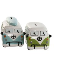 Salvadanaio Home ESPRIT Dolomite Furgone 16 x 10 x 11 cm (2 Unità) Salvadanaio Home ESPRIT Dolomite Furgone 16 x 10 x 11 cm (2 Unità)