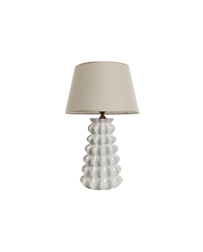 Lampada da tavolo Home ESPRIT Bianco Porcellana 50 W 220 V 40 x 40 x 65 cm