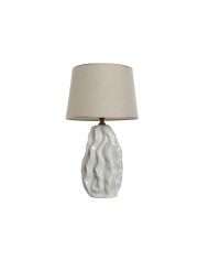 Lampada da tavolo Home ESPRIT Bianco Porcellana 50 W 220 V 40 x 40 x 65 cm