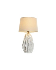 Lampada da tavolo Home ESPRIT Bianco Porcellana 50 W 220 V 36 x 36 x 62 cm