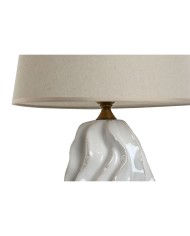 Lampada da tavolo Home ESPRIT Bianco Porcellana 50 W 220 V 36 x 36 x 62 cm