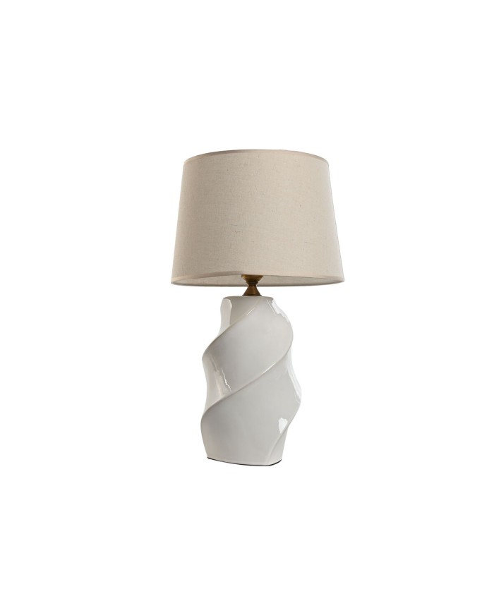 Lampada da tavolo Home ESPRIT Bianco Porcellana 50 W 220 V 36 x 36 x 61 cm 35 x 35 x 60 cm Lampada da tavolo Home ESPRIT Bianco Porcellana 50 W 220 V 36 x 36 x 61 cm 35 x 35 x 60 cm