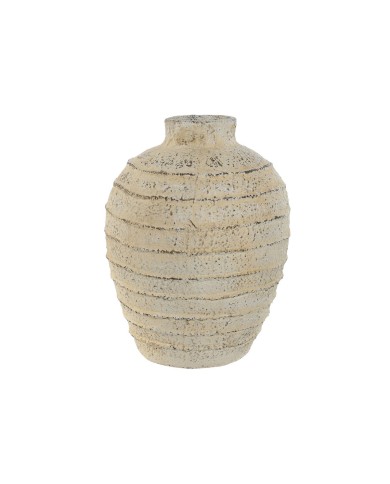 Vaso Home ESPRIT Bianco Magnesio 32 x 32 x 41 cm Vaso Home ESPRIT Bianco Magnesio 32 x 32 x 41 cm