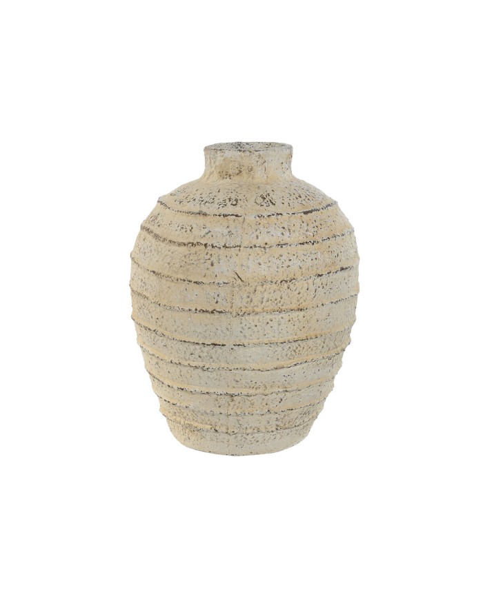 Vaso Home ESPRIT Bianco Magnesio 32 x 32 x 41 cm Vaso Home ESPRIT Bianco Magnesio 32 x 32 x 41 cm