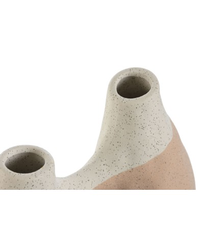 Vaso Home ESPRIT Tricolore Ceramica Astratto 24 x 11 x 21 cm Vaso Home ESPRIT Tricolore Ceramica Astratto 24 x 11 x 21 cm