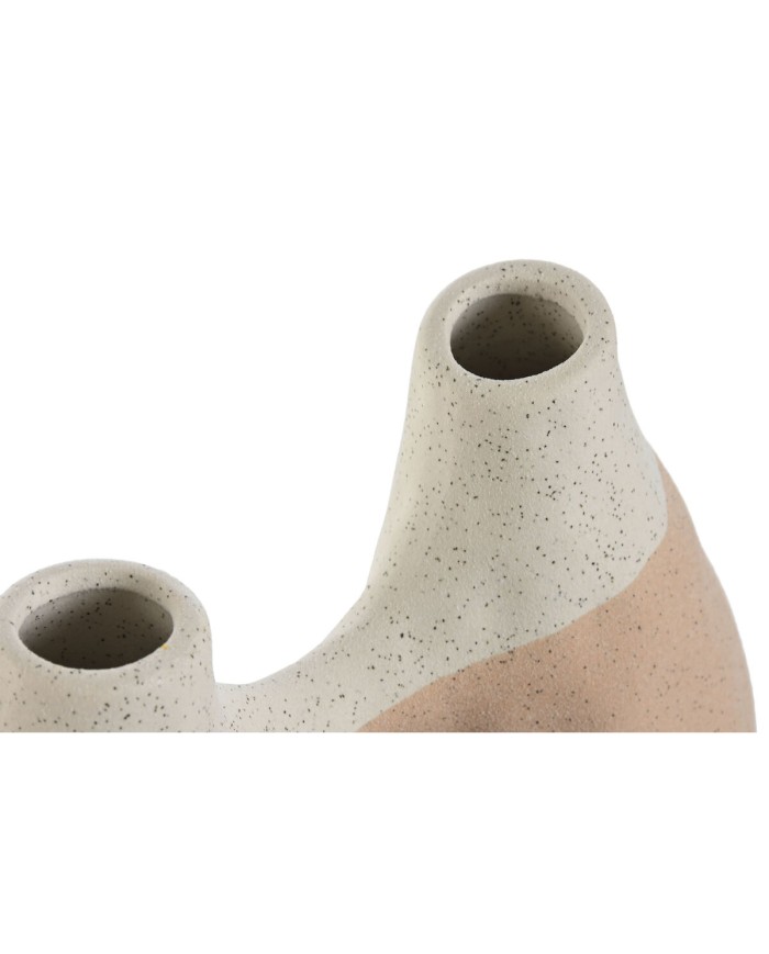 Vaso Home ESPRIT Tricolore Ceramica Astratto 24 x 11 x 21 cm Vaso Home ESPRIT Tricolore Ceramica Astratto 24 x 11 x 21 cm