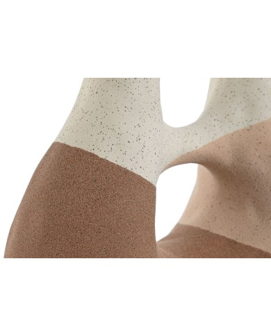 Vaso Home ESPRIT Tricolore Ceramica Astratto 24 x 11 x 21 cm Vaso Home ESPRIT Tricolore Ceramica Astratto 24 x 11 x 21 cm