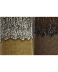 Vaso Home ESPRIT Bicolore Ceramica 12 x 12 x 41 cm (2 Unità) Vaso Home ESPRIT Bicolore Ceramica 12 x 12 x 41 cm (2 Unità)