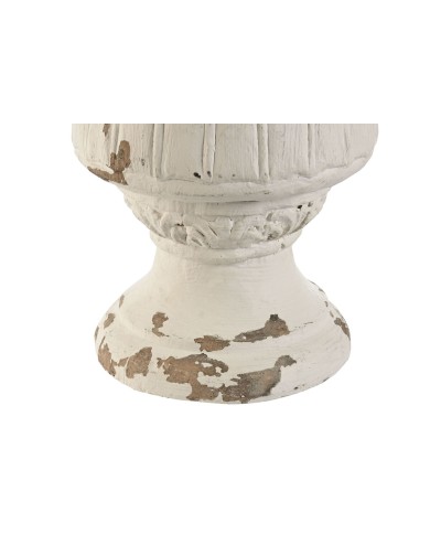 Statua Decorativa Home ESPRIT Bianco Decapaggio 24 x 24 x 60 cm Statua Decorativa Home ESPRIT Bianco Decapaggio 24 x 24 x 60 cm