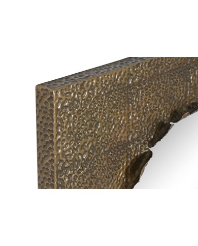 Specchio da parete Home ESPRIT Dorato 80 x 6 x 80 cm