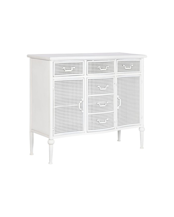 Credenza Home ESPRIT Bianco 101 x 42 x 85 cm Credenza Home ESPRIT Bianco 101 x 42 x 85 cm