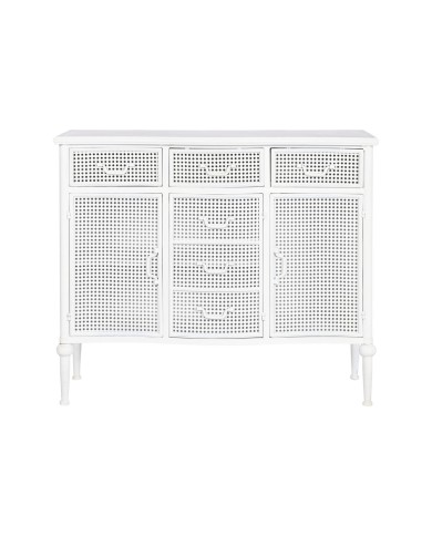 Credenza Home ESPRIT Bianco 101 x 42 x 85 cm Credenza Home ESPRIT Bianco 101 x 42 x 85 cm