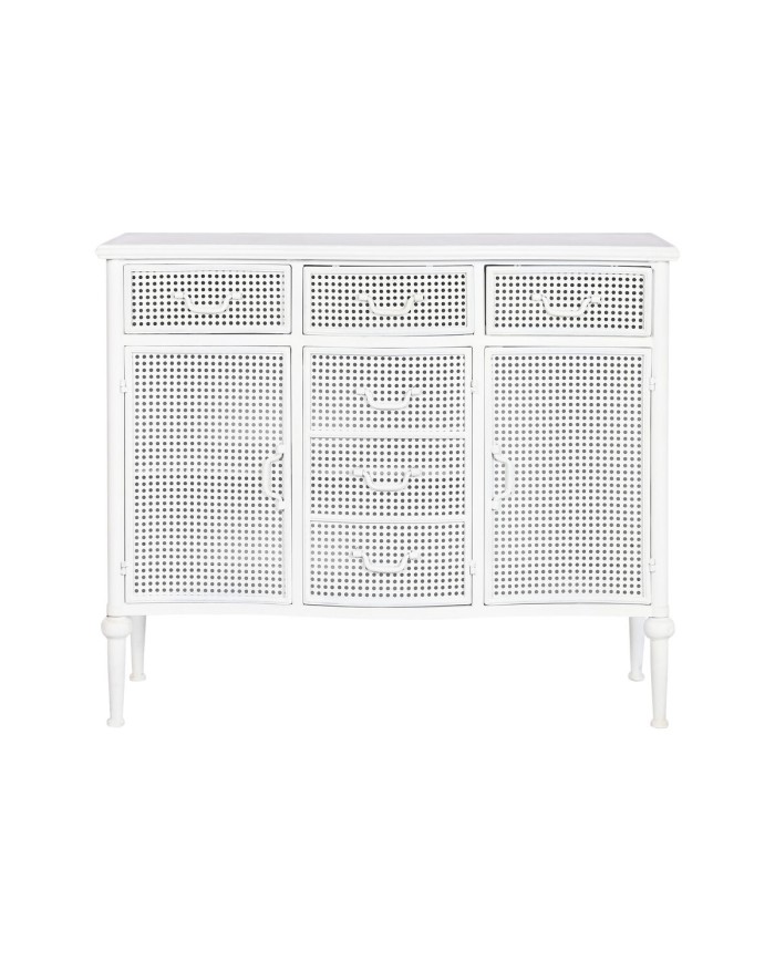 Credenza Home ESPRIT Bianco 101 x 42 x 85 cm Credenza Home ESPRIT Bianco 101 x 42 x 85 cm