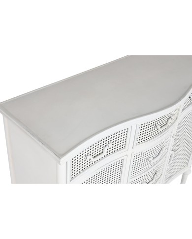 Credenza Home ESPRIT Bianco 101 x 42 x 85 cm Credenza Home ESPRIT Bianco 101 x 42 x 85 cm