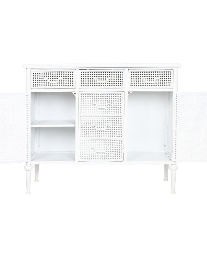Credenza Home ESPRIT Bianco 101 x 42 x 85 cm Credenza Home ESPRIT Bianco 101 x 42 x 85 cm