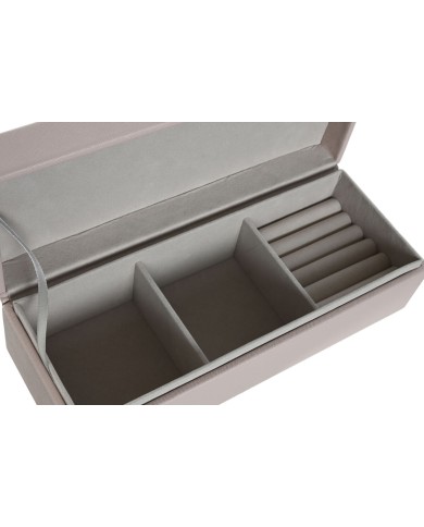 Scatola-Portagioie Home ESPRIT Rosa chiaro 28,5 x 12,5 x 5,5 cm