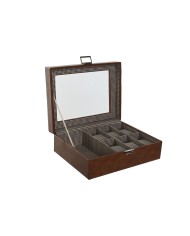 Scatola-Portagioie Home ESPRIT Rosa chiaro 18,5 x 10 x 5 cm