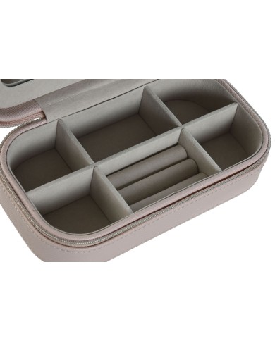 Scatola-Portagioie Home ESPRIT Rosa chiaro 18,5 x 10 x 5 cm