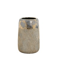 Vaso Home ESPRIT Marrone Dorato Gres Moderno 20 x 8 x 31 cm Vaso Home ESPRIT Marrone Dorato Gres Moderno 20 x 8 x 31 cm